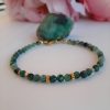 Bratara Smarald natural pentru oportunitati, pietre pretioase