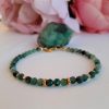 Bratara Smarald natural pentru oportunitati, pietre pretioase