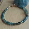 Bratara apatit natural pentru amplificarea intentiei, placat aur