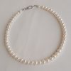 Colier Luxuri elegant, perle de calitate cu argint 925